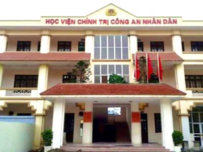 Học viện Chính trị CAND tuyển sinh đại học 2024